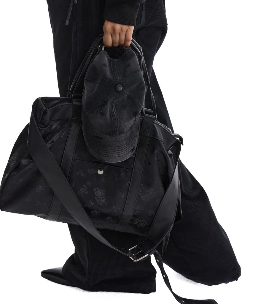 71To96 Daenggi Bag K-Ribbon Bag (Black)