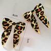 Leopard Print Vintage Bow Stud Earrings – 2025 New Advanced Charm