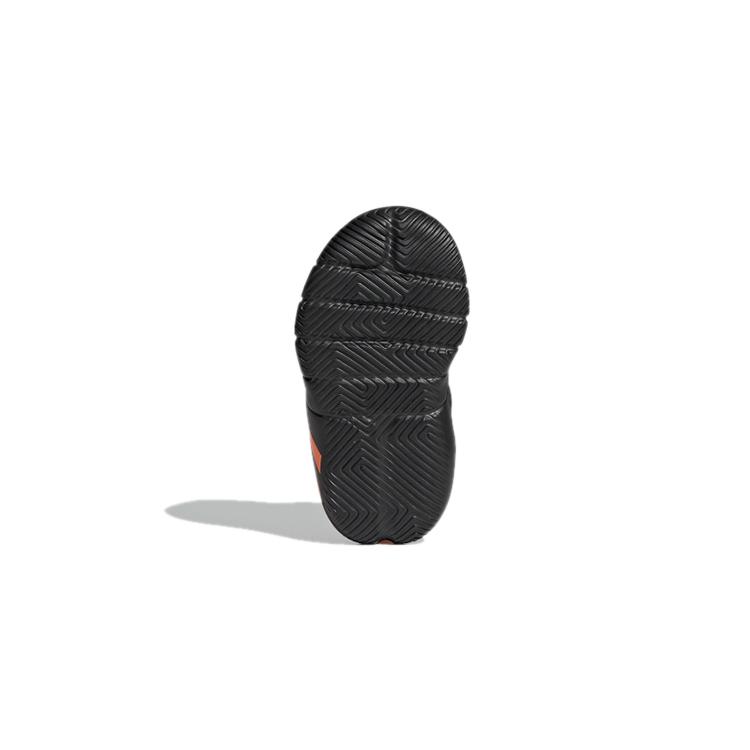 New Adidas Rapidazen I Breathable Low Top Toddler Shoes Black Orange Infant And Toddler FX2699