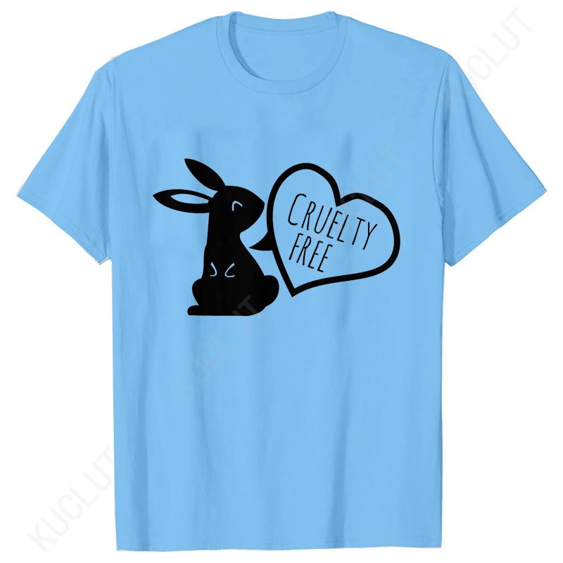 Bunny Heartbeat Shirts for Women Unisex Bunny Fashion Casual Tshirts Rabbit Cartoon Shirt Pet Rabbit Animal Lover Gift Tshirt Tops