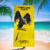 T-Twenty One Pilots Band Microfiber Printed Beach Towel Mountain Climbing Yoga Beach Swimming Running Absorbent Soft Towel