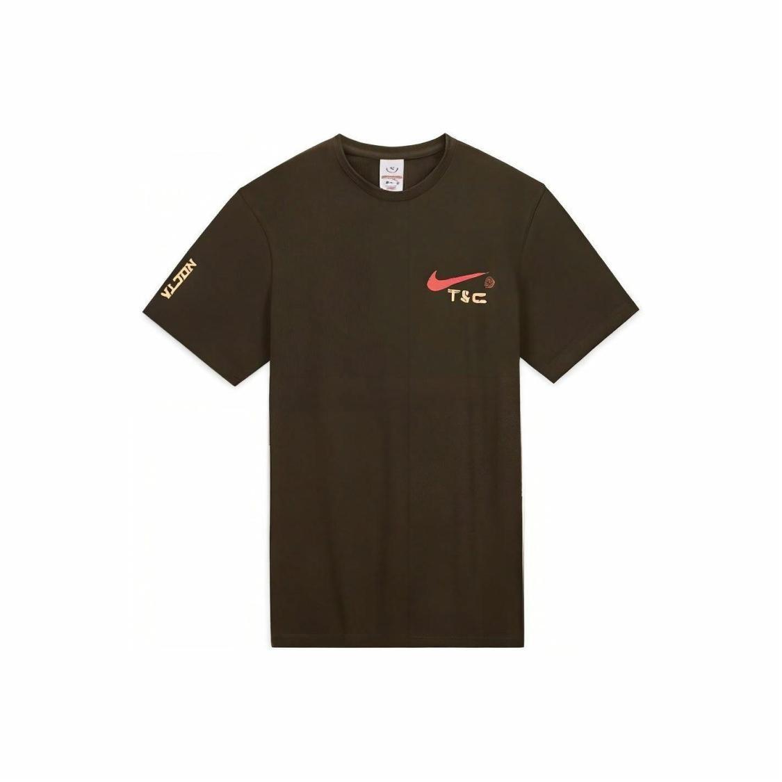 Nike Nocta Collaboration Printed Cotton Short Sleeve T-Shirt for Men