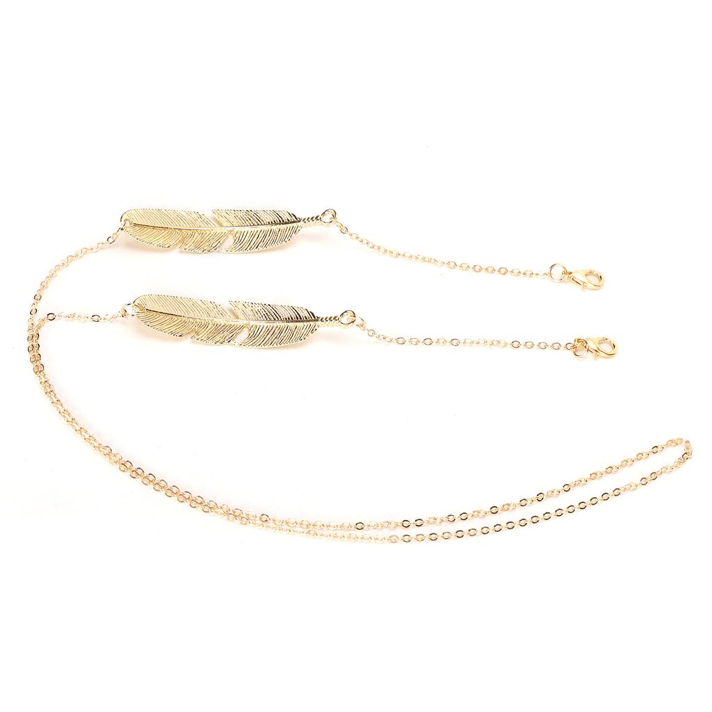 Federanhänger Brillenkette Legierung Tragbar Stilvoll Gesichtsschutz Lanyard Band Schmuck