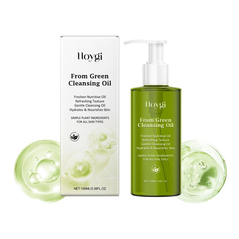 100ml Cleansing Oil Gentle Makeup Remover Deep Cleansing Pore Blackhead Exfoliating Face Oil for Sensitive Skin