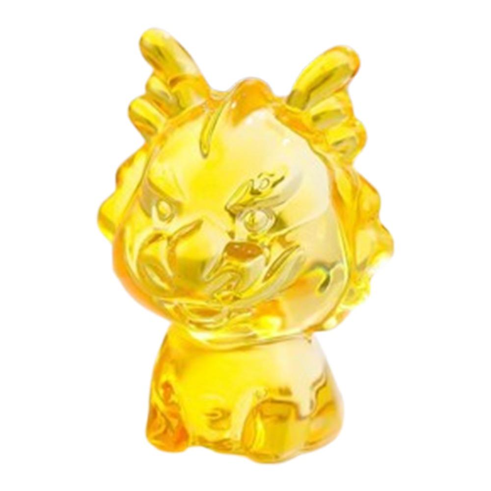 Crystal Cartoon Animal Figurines Elegant Mini Miniature Figure  Desktop Ornament