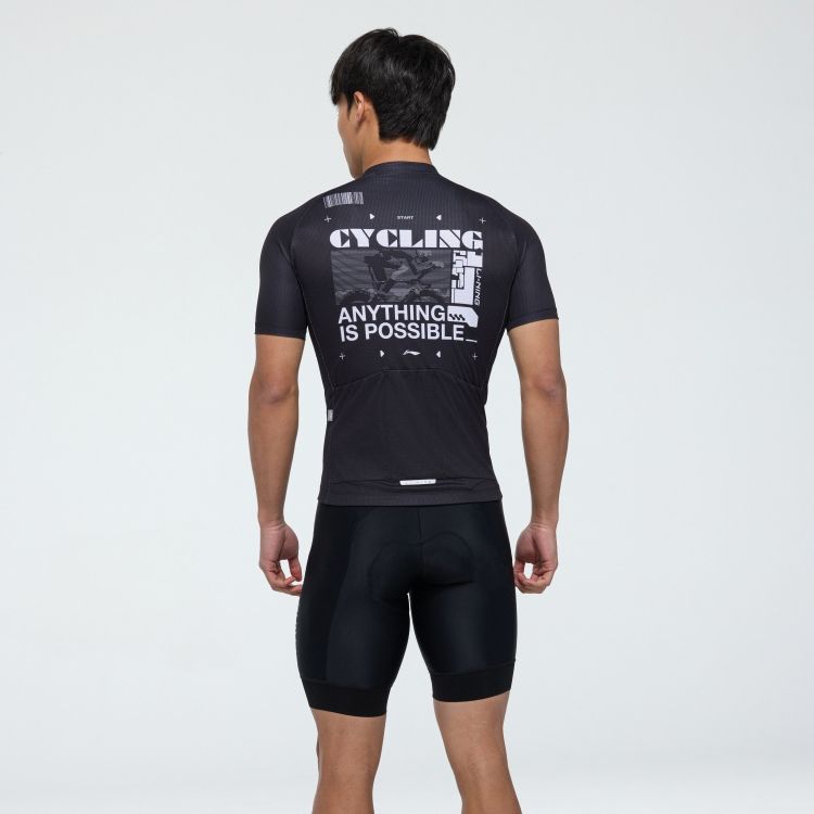 Li Ning Short Sleeved Cycling Clothing Men's LCUY233