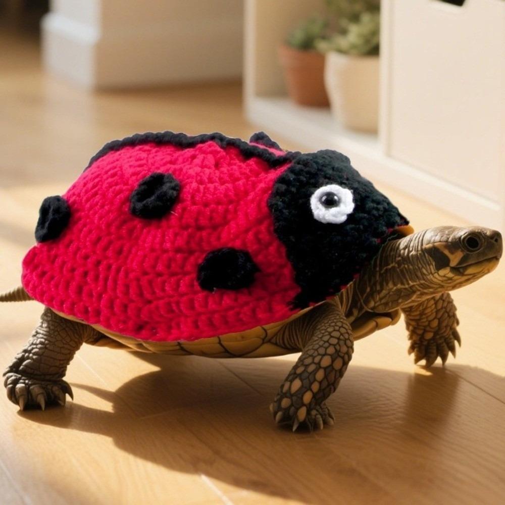 Knitted Pet Tortoise Clothes Frog Pet Turtle Outfit Fashion Small Animal Apparel  Tortoises Supply