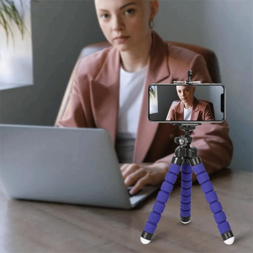 Non-slip Smartphone Tripod Compact Portable Accessory Holder  Daily Mobile Use
