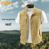Men's Casual Stand Collar Vest Jacket
