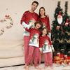 Family Matching Print Sets Pajamas Loungewear Outfits Family Matching Long Sleeve Tops+Pants Set