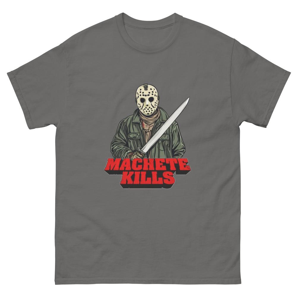 

Jason Voorhees Machete Kills Tee, Horror Movie Mashup, Funny Shirt, Jason Tshirt 4XL
