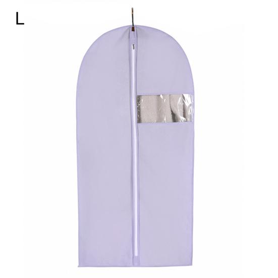 Cloth Overcoat Dust-proof Reusable Non Woven Fabric Visible Window Clothing Hanging Bag for Home