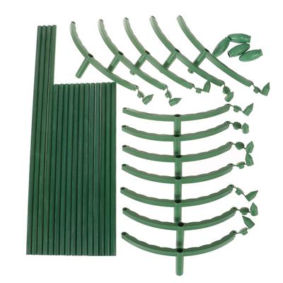 1 set växtstödburar Tomatburar För klätterväxter Trädgårdsstolpar Tomatklätterväxtburar Stöd Spaljé Trädgårdstillbehör