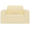 vidaXL Stretch-Sofahusse Creme Polyester-Jersey