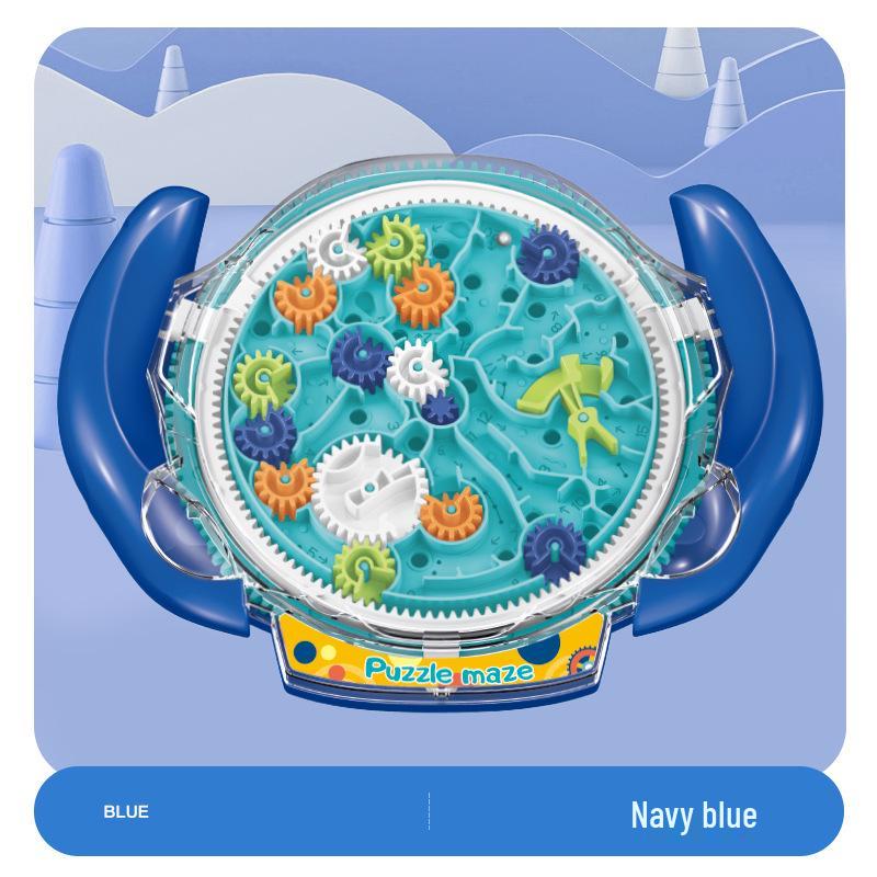 

Children s Handheld Maze Ball Puzzle - Gear Balance Adventure Toy