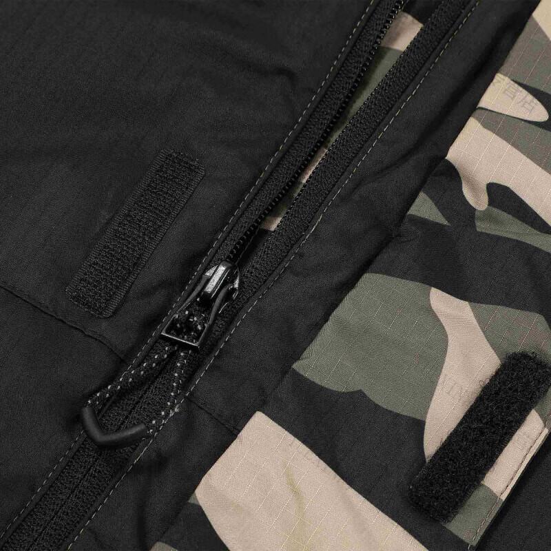 Puma Protective Aop Down Jacket Warm Hooded Short Down Coat Men Jacket Black Camouflage 686183-50