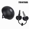 Sleek Black Fuel Tank Cap Designed for Renault Vehicles Including For Clio For Kangoo and For More With Two Keys