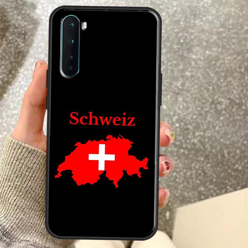 Switzerland Swiss Flag Case For OnePlus 15 12 13 11 10 9 Pro 13R 13T 12R 10T 10R Nord CE 5 2 3 4 Lite N20 N30 Coque
