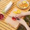 300CM/Role Venkovní Jednorázová Podložka na Krájení s Obousměrným Posuvným Řezačem Kempování BBQ Piknik Protiskluzová Podložka na Krájení Masa Zeleniny