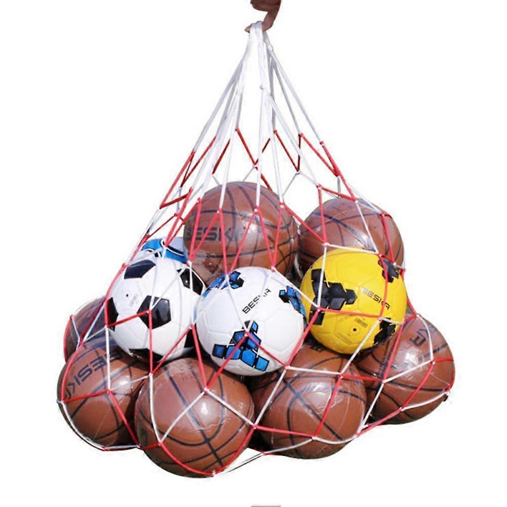 Nylon Net Bag Ball Carrying Sports Volleyball Basketball Football Soccer