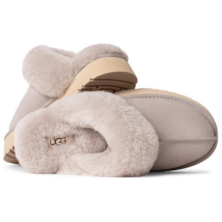 UGG Disquette Comfortable Versatile Non-Slip Open-Toe Slippers Women slippers Campfire 1122550-CPF