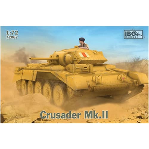 IBG 1/72 British Crusader Mk.2 Type 6 Cruiser Tank Plastic Model Kit PB72067