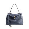 2025 New Women's Bag Authentic Leather High-end One-shoulder Large Capacity 100-piece Cross-border Cowhide