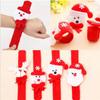 Bear Children Toys Xmas Gift Snowman Santa Claus Christmas Wrist Strap Patting Circle Bracelet
