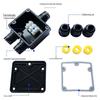 IP68 Three-Way Outdoor Waterproof Junction Box for Street Light (Model FSH712)