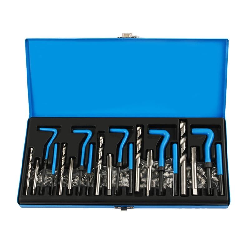 Car Thread Repair set 131pcs Precisions Type Insert Assortment Comprehensive Thread Repair set for Engine & Brake System 1