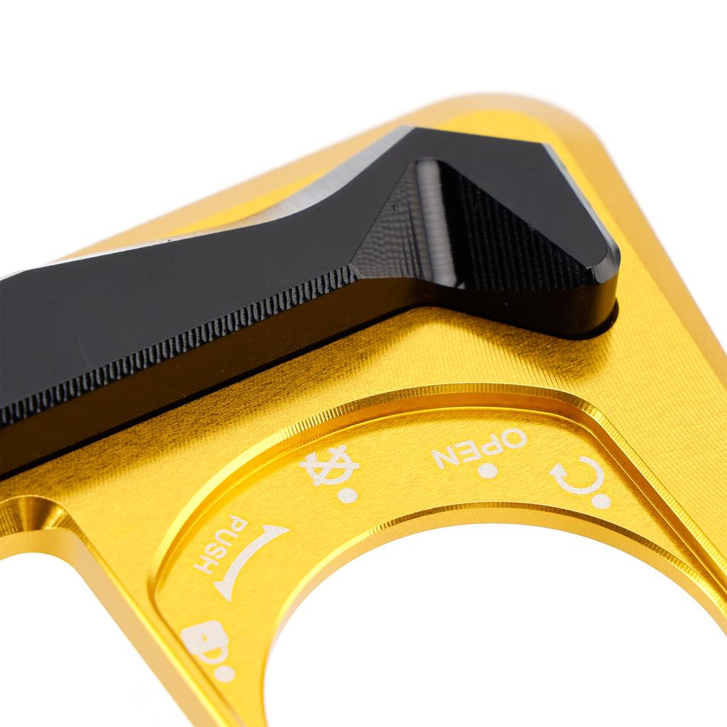 Aluminum Ignition Switch Cover Gold For Honda PCX125 PCX160 2021-2024