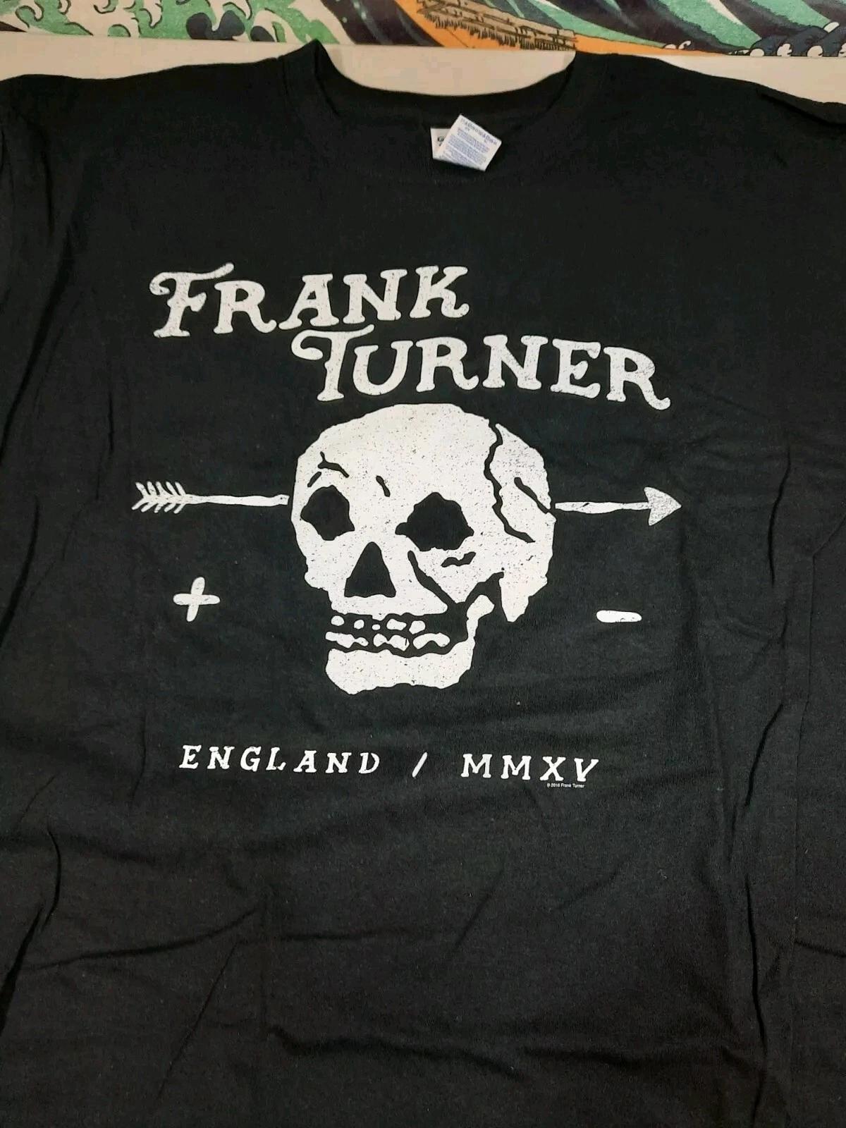 Frank Turner Skull Band T Shirt XL XL