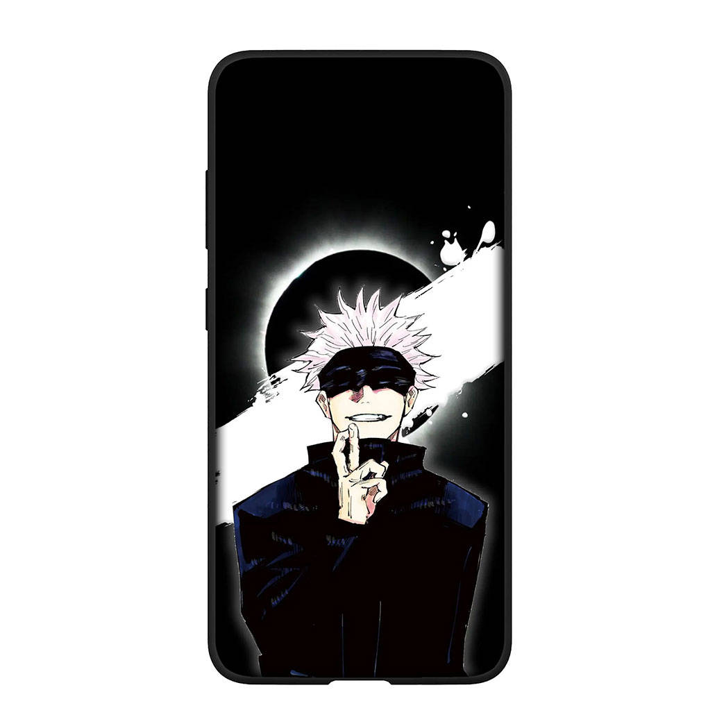Phone Case for Samsung Galaxy S25 S24 S23 iPhone 16 15 Xiaomi Redmi Note 14 13 12 16E X 11 Pro Max Moto Huawei Gojo Satoru Poster Jujutsu Kaisen Cover