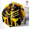 Bumblebee, Transformers Automatic Opening and Closing, 8 rib Structure Portable Umbrella, Suitable for Men and Women in All Seasons  Perfect