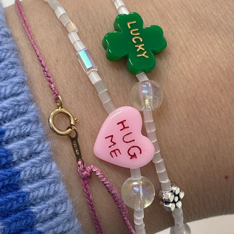 OUI SAY YES! Lucky & Hug Me Bracelet_BR352