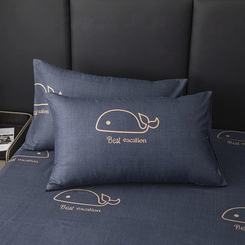 2 Pieces Set 48x74cm Breathable Pillowcase Polyester Envelope Pillow Cover for Summer Sleeping Funda Almohada Funda De Almohada