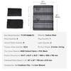 Dog Playpen 8 Panels Foldable Metal Dog Exercise Pen with Pad Cover 30"H