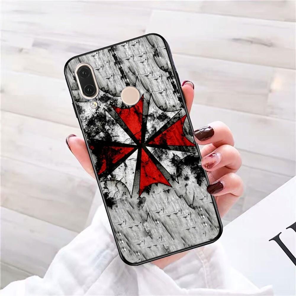 Umbrella Corporation Logo Phone Case For Redmi 5 6 7 8 9 10 plus pro 6 7 8 9 A GO K20 K30 K40 pro plus F3 Fundas