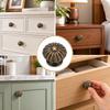 20pcs Antique Bronze Cabinet Knobs Single Hole Drawer Pulls Classic Furniture Handles  For Drawers