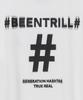 BEENTRILL Shake Hashtag Comfort Fit T-Shirt (Off-White)
