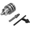3.0 16MM 1 2 20UNF Drill Chuck Adapter Kit Key Type Drill Chuck with Round Shank Adapter