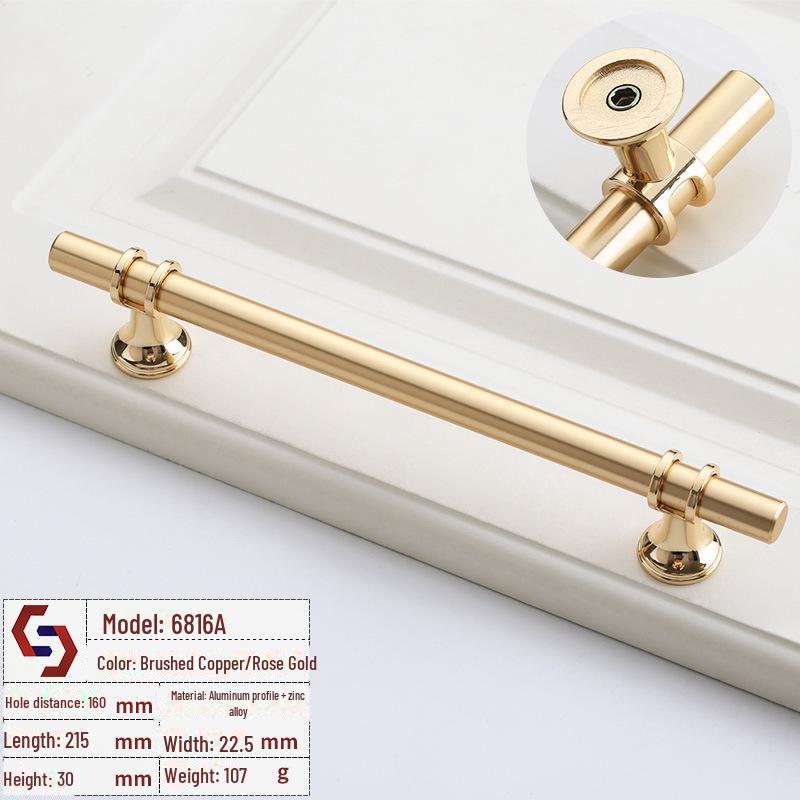 

Ручка для шкафа и ящика Nordic Black для гардероба и ванной комнаты