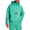 adidas Z.N.E. True Healing Series FW24 Sportswear Logo Uniform Hoodie Men Hoodies Light-Turf-Green JD6440