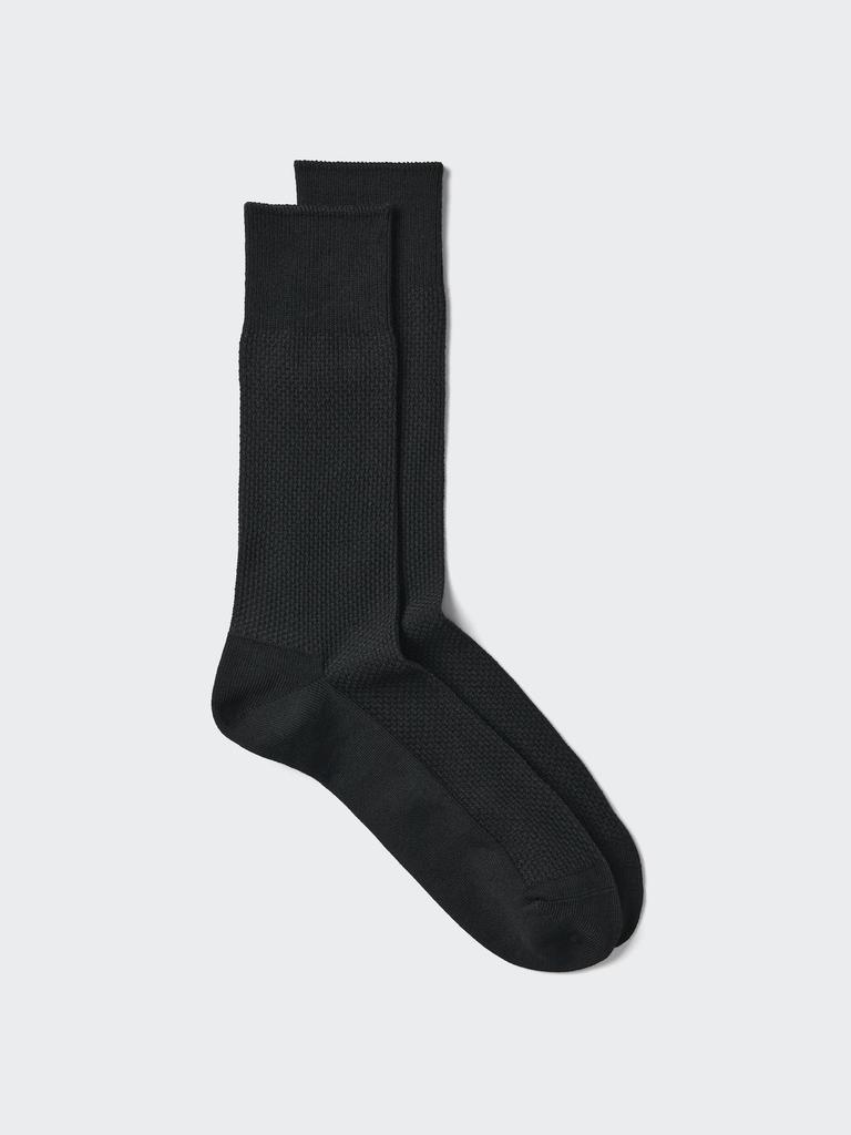 Uniqlo Supima Cotton Blend Pique Socks