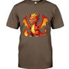 Cute Fire Dragon Classic T Shirt