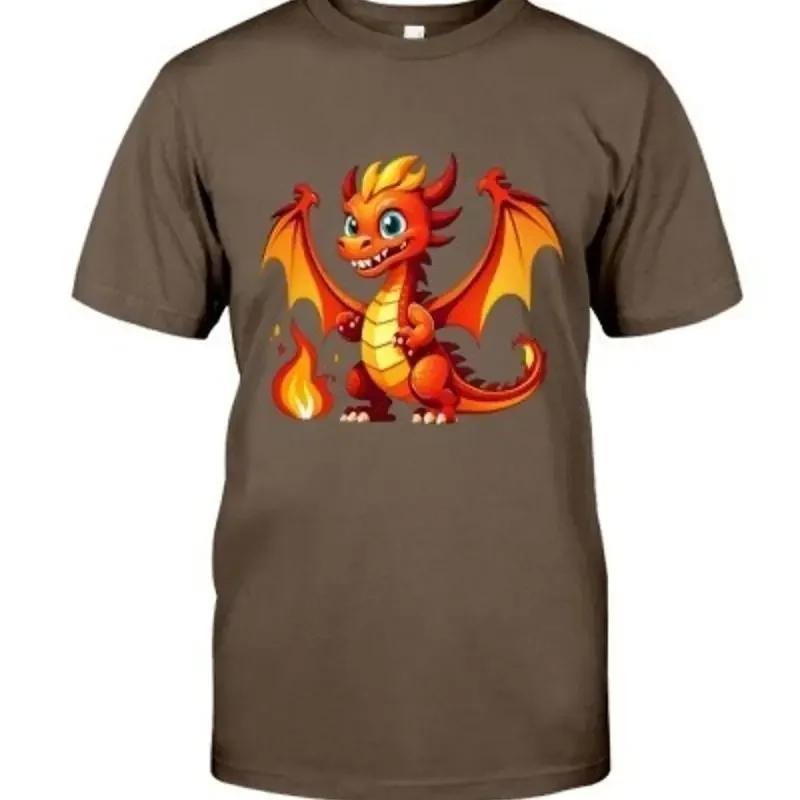 Cute Fire Dragon Classic T Shirt