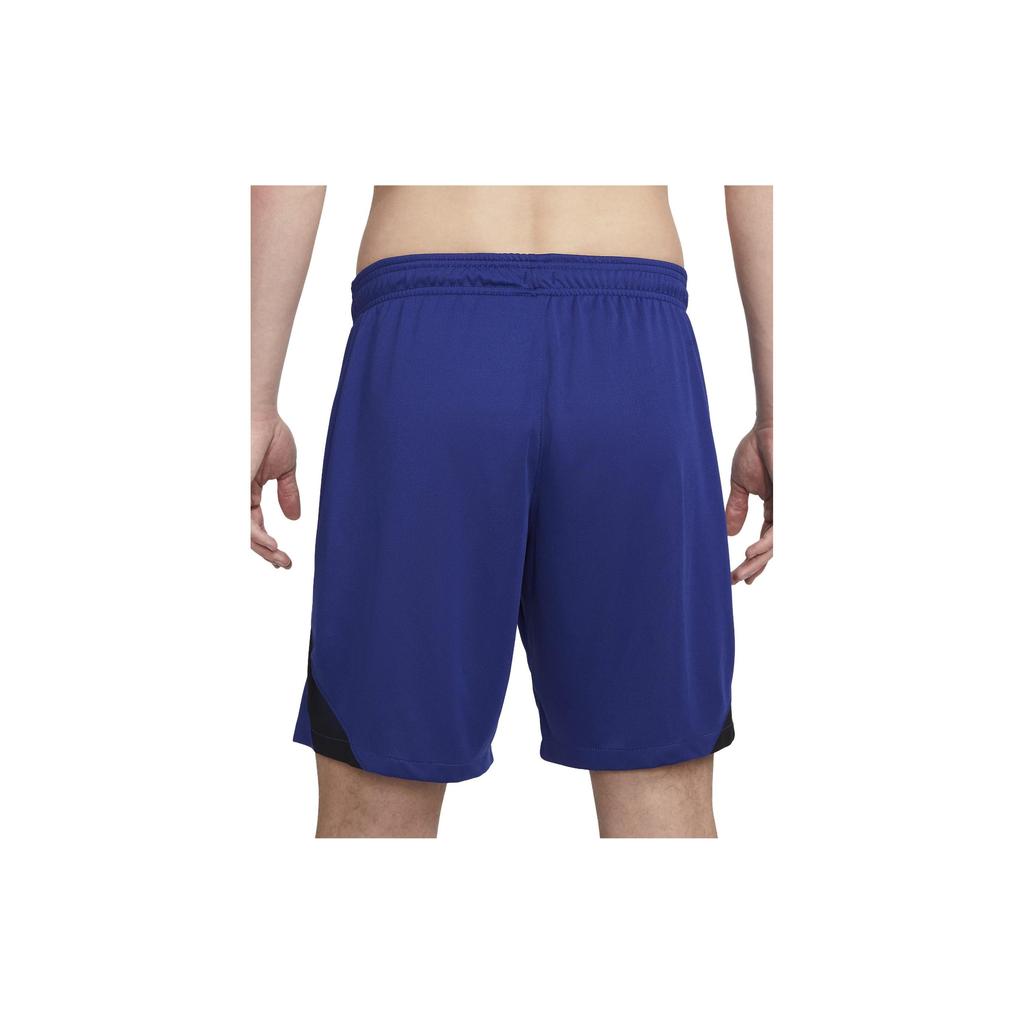 Nike Solid Color Straight Leg Elastic Shorts Men Shorts Blue DN0734-455