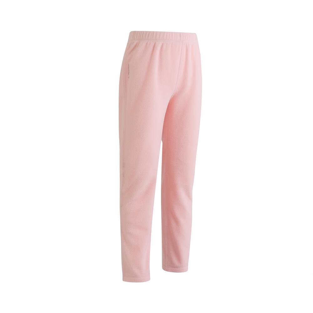 

Decathlon DECATHLON MH100 Mountain Trekking Fleece Trousers Off-Pink Kids 3-4