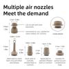 Electric Air Pump Portable Compressor Inflation/Deflation Pump Suitable for Inflatable Cushions Swimming Rings With Lighting