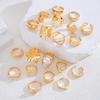Retro Kreativ Blume Strass Design Ringe Set Für Frauen Mode Elegant Einfach Perle Geometrisch Dick Ring Täglich Datum Schmuck